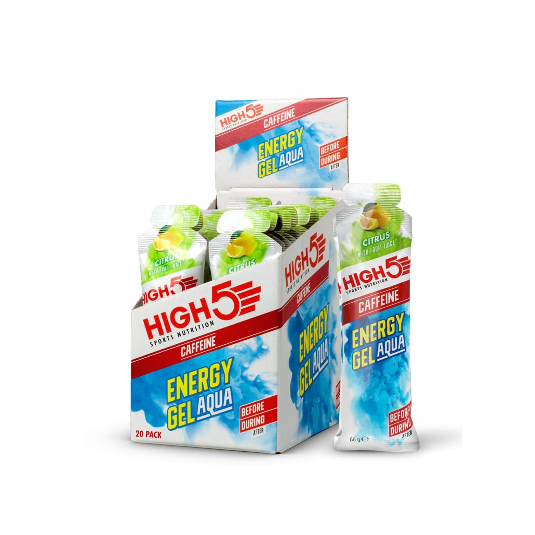 High5 Energy Gel Aqua - Citrus - Display - Ausdauersport