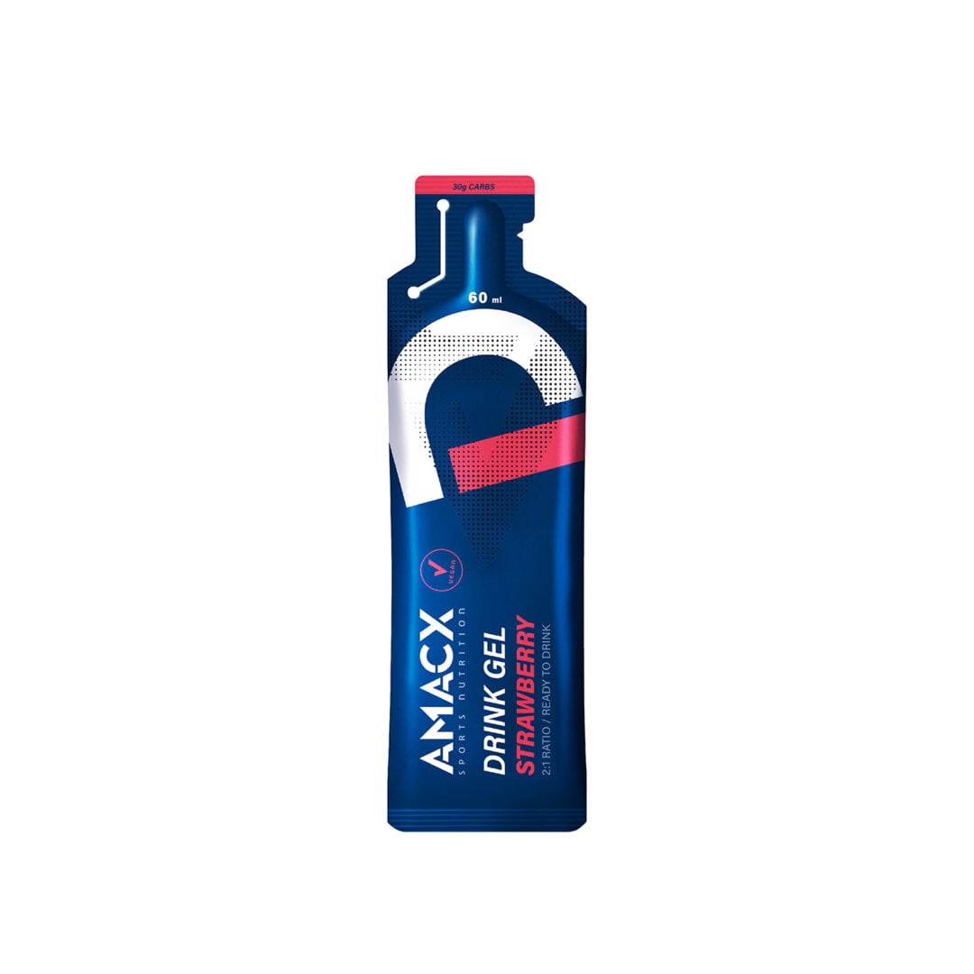 Amacx Drink Gel 60 ml - Erdbeere - Ausdauersport