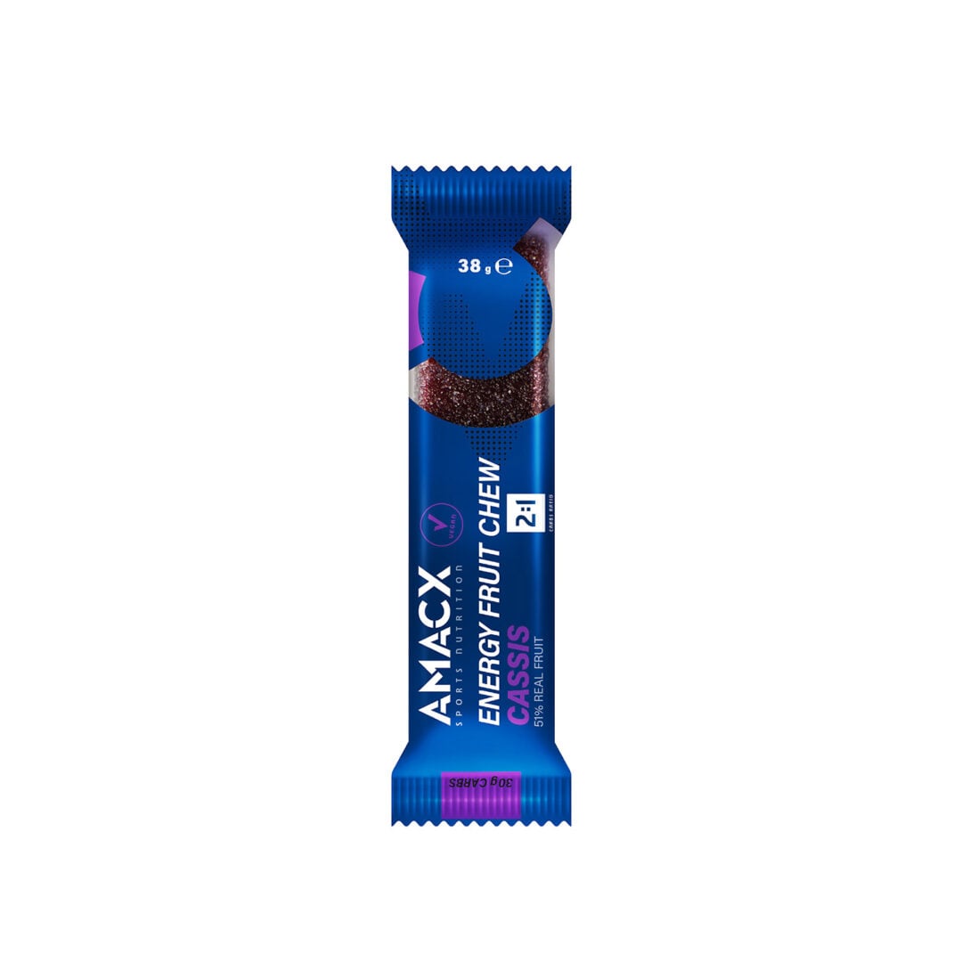 Amacx Energy Fruit Chew 38 gr - Cassis - Ausdauersport