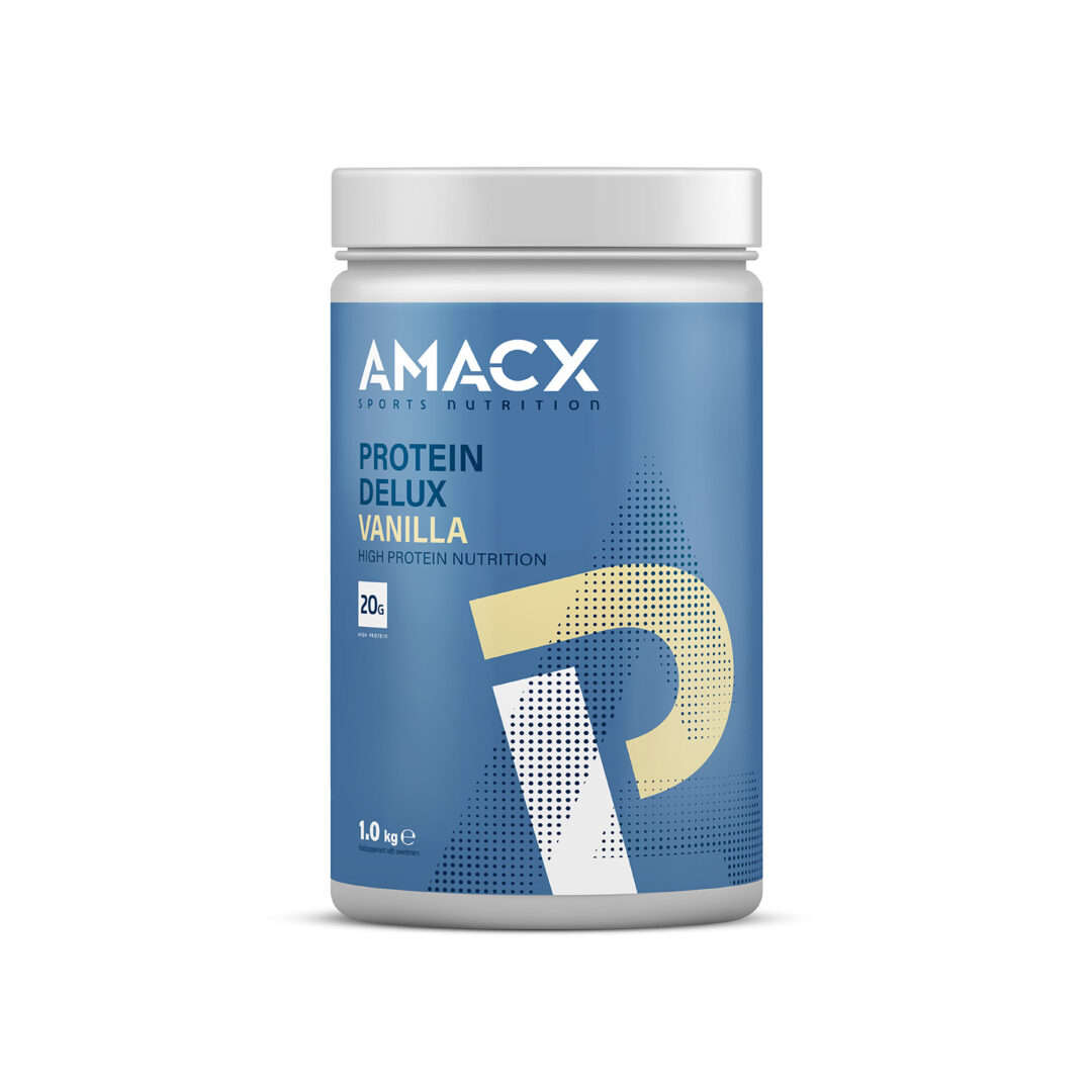Amacx Protein Deluxe 1.0 kg - Vanille - Ausdauersport