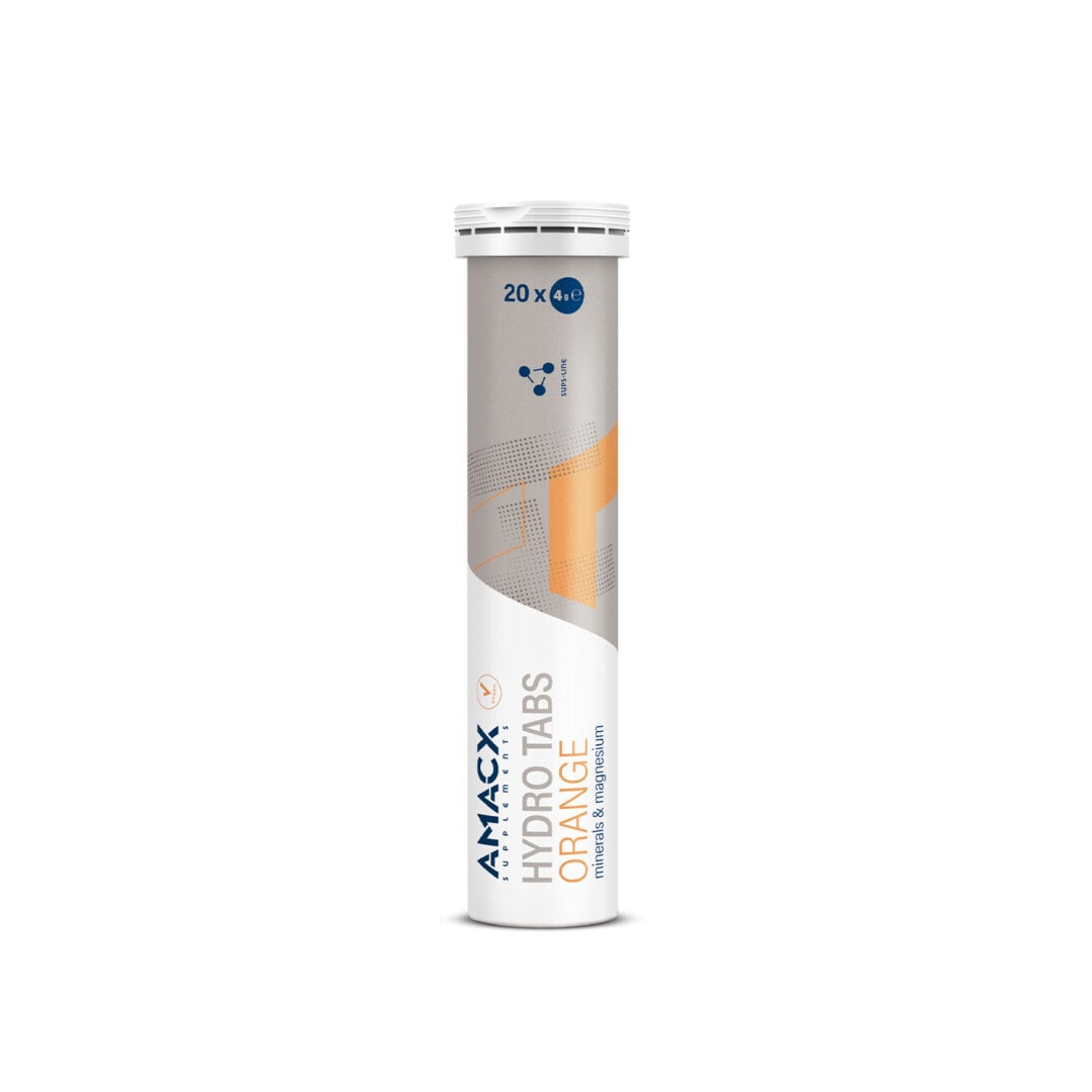 Amacx Hydro Tabs 20x4 gr - Orange - Ausdauersport