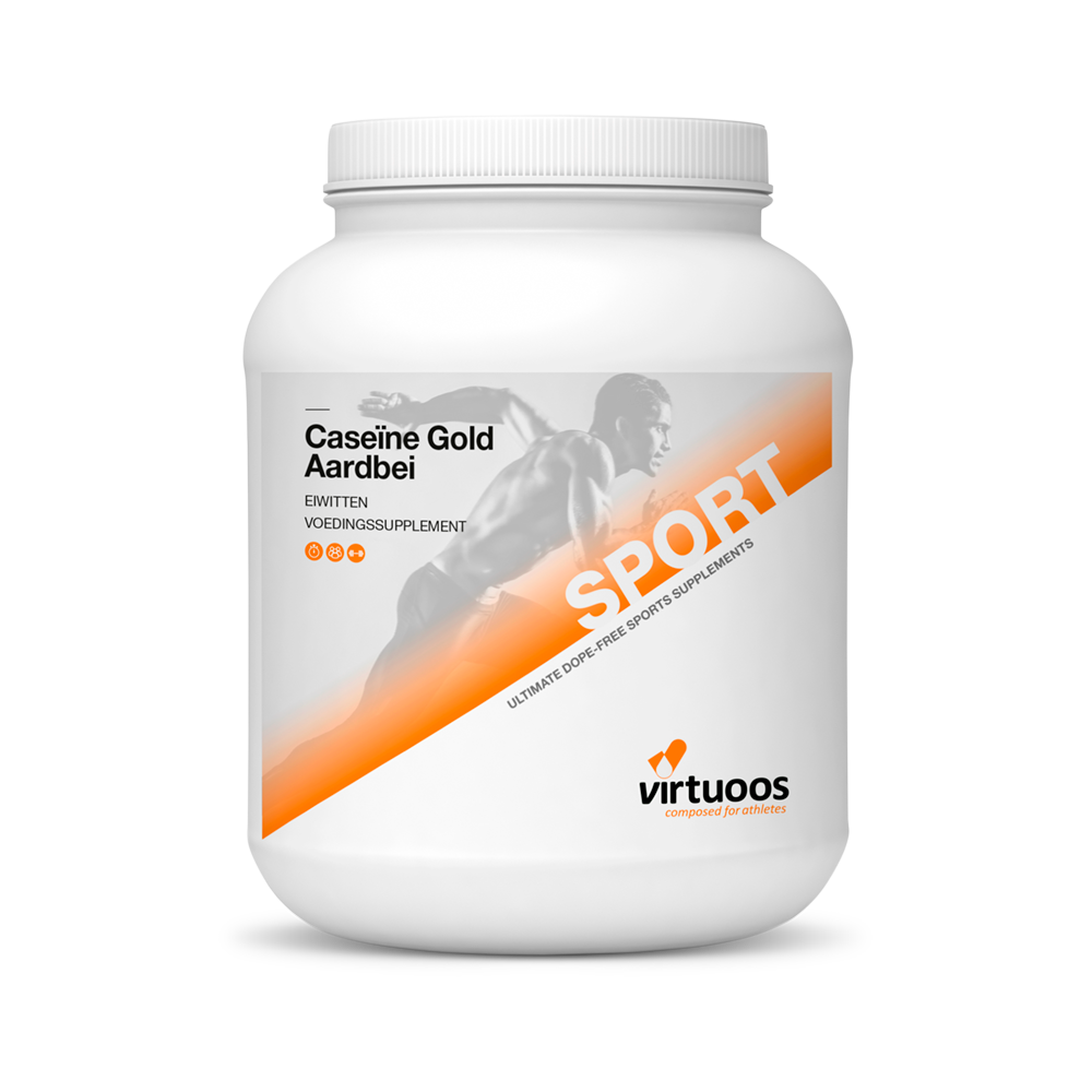 Virtuoos – Casein Gold Erdbeere – Sports Endurance