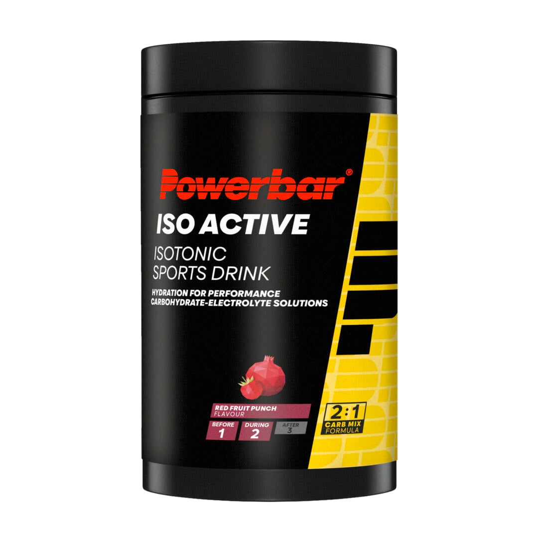 Powerbar - Iso Active 600gr - Rote Früchte - Ausdauersport - Sport Ausdauer