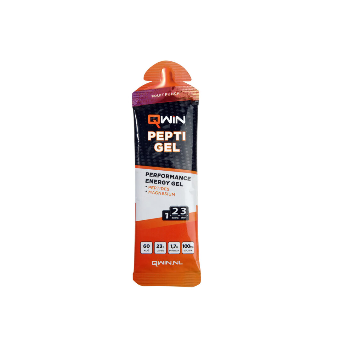 QWIN Pepti Gel - Fruchtpunsch - Ausdauersport
