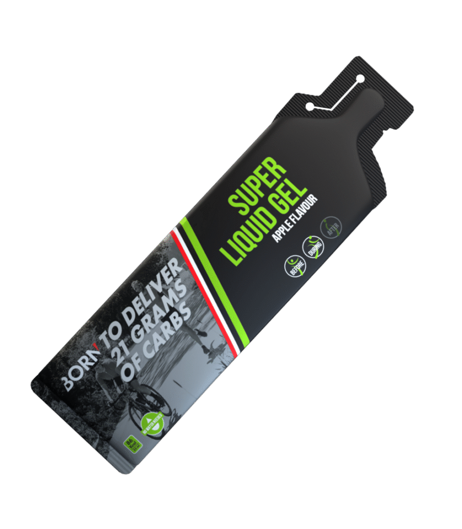 Born - Super Liquid Gel 2:1 55ml - Apfel - Ausdauersport - Sport Ausdauer