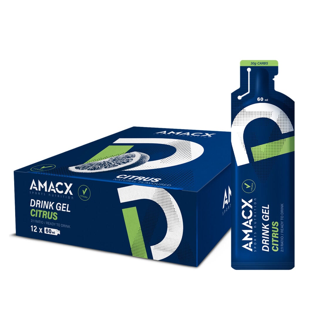 Amacx Drink Gel 60 ml - Display - Citrus - Ausdauersport