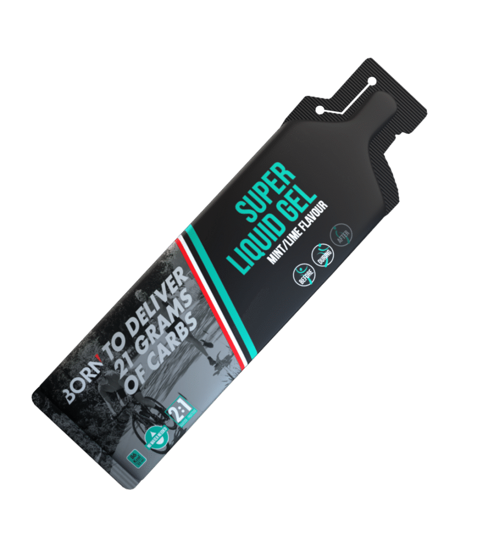 Born - Super Liquid Gel 2:1 55ml - Minze-Limette - Ausdauersport - Ausdauersport