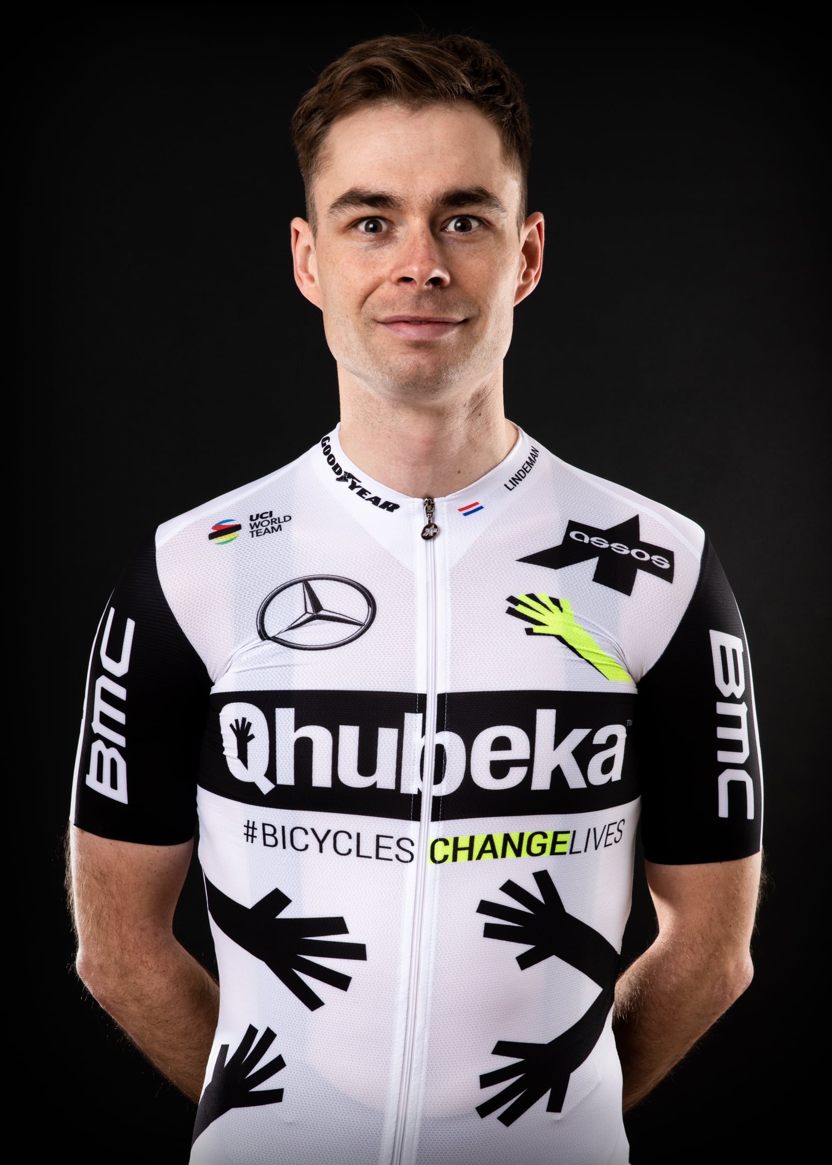 Lindeman 1 Bert Jan Lindeman - Mannschaft Qhubeka Assos