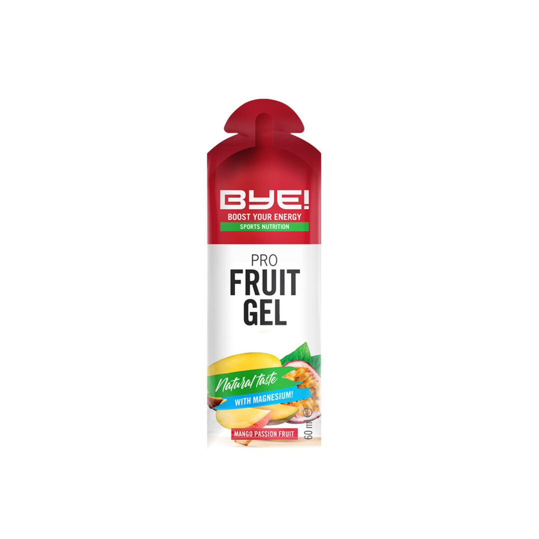 BYE! - Pro Fruit Gel Mango Passionsfrucht - Sports Endurance - Sport Ausdauer