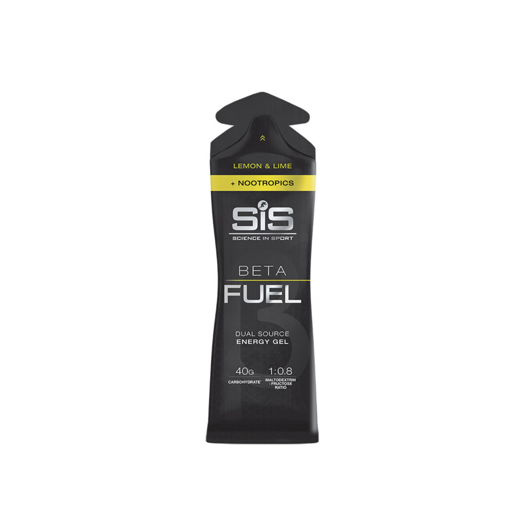 SiS - Beta Fuel + Nootropics Gel - Zitrone &amp; Limette - Ausdauersport - Sport Ausdauer