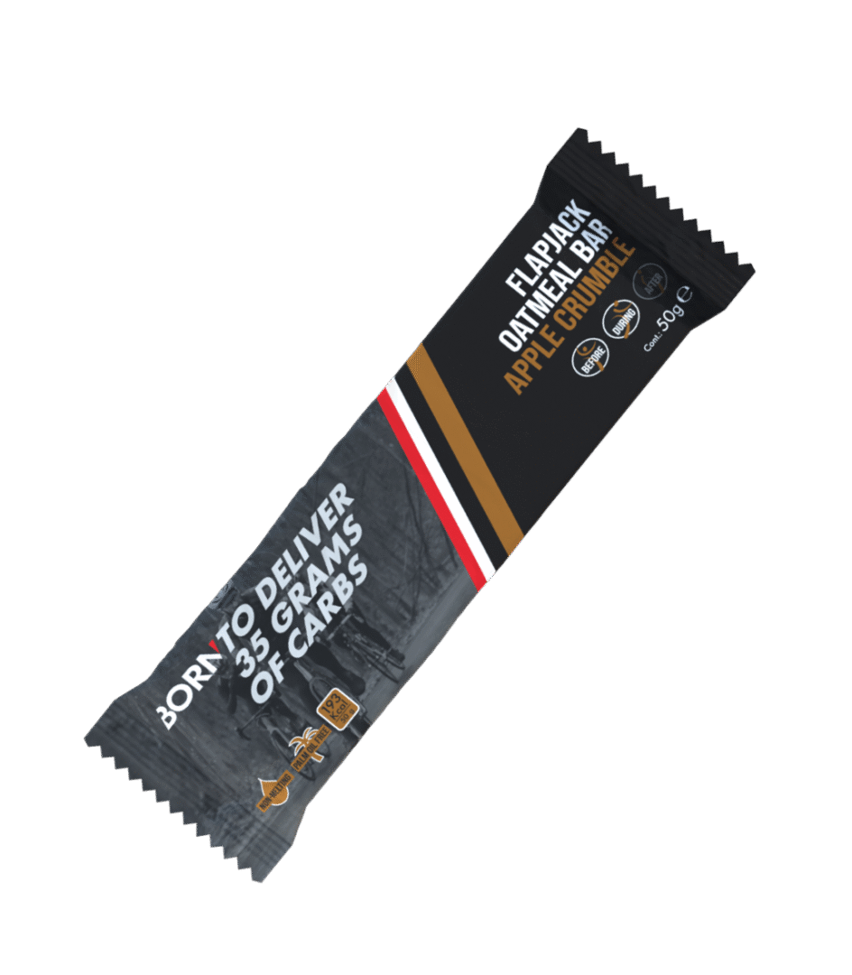 Born - Flapjack Riegel 50gr - Apple Crumble - Ausdauersport - Ausdauersport