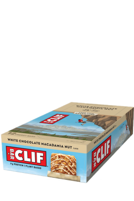 Clif Bar Display Weiße Schokolade Macadamia-Nuss