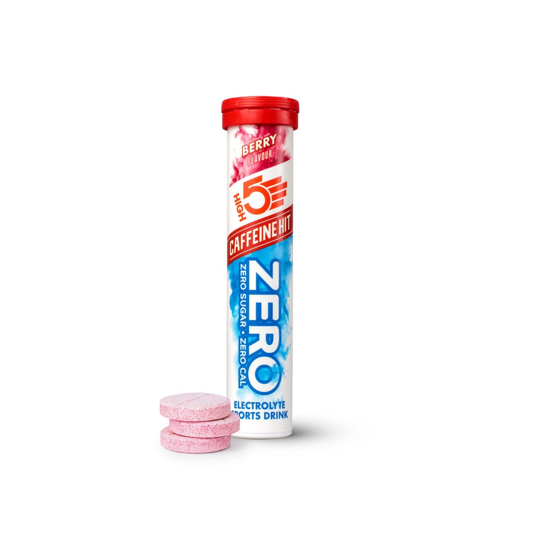High5 - Zero Active Hydration Tabs Koffein HIT - Beere - Ausdauersport Ausdauer