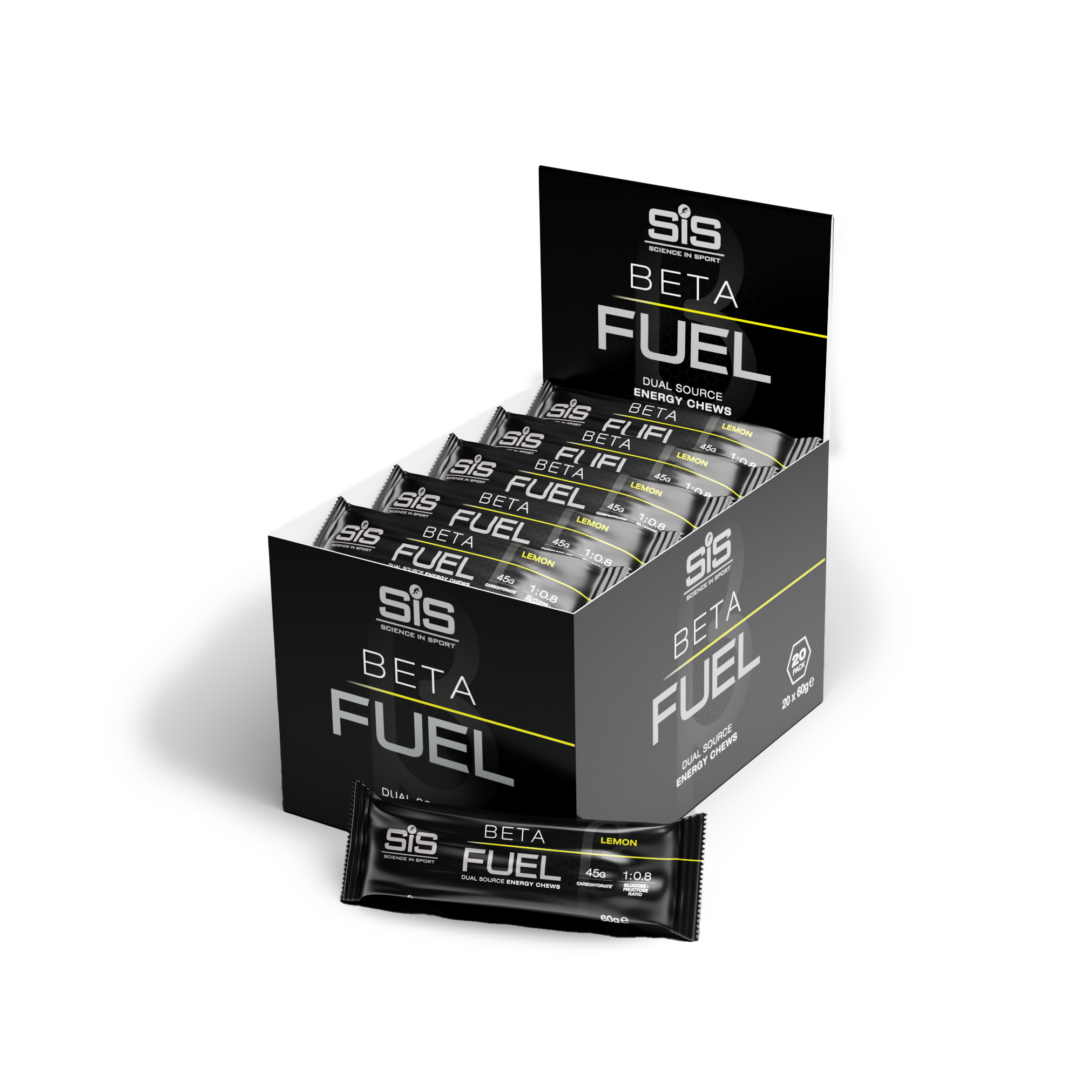 SiS – Beta Fuel Chew – Zitrone – 20er-Pack – Ausdauersport