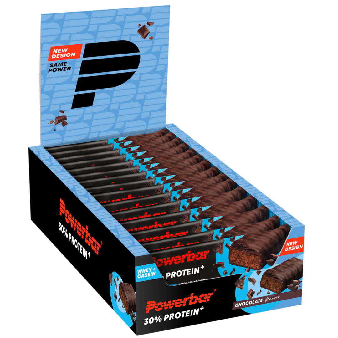 Powerbar - 30% Protein Plus Riegel 15 Stück (Display) -Schokolade - Ausdauersport - Ausdauersport