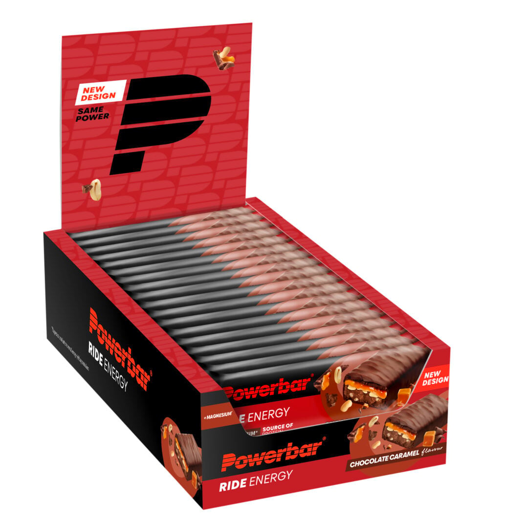 Powerbar - Ride Energy Riegel - Schoko-Karamell - Display - Endurance Sports