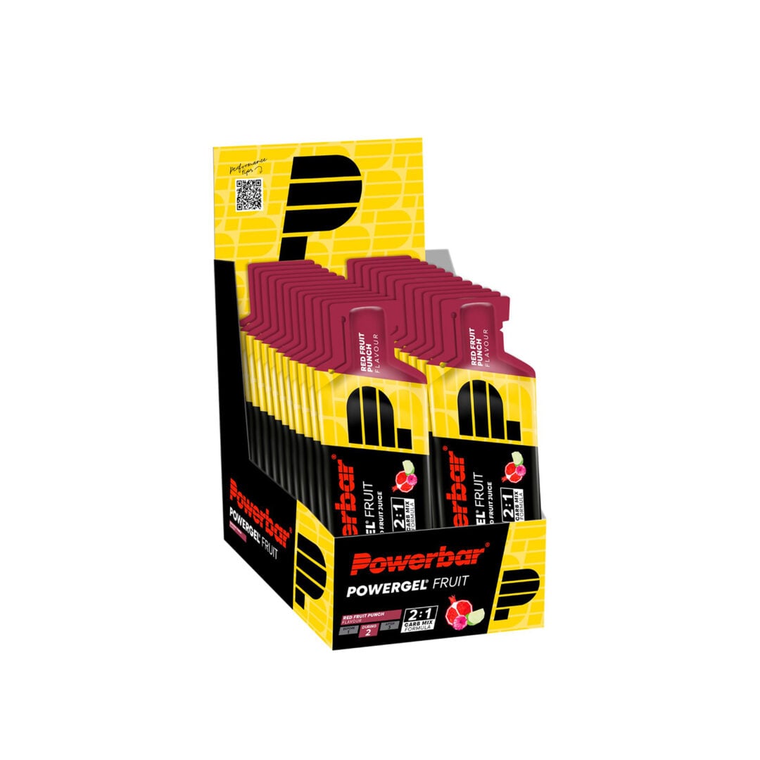 Powerbar Powergel Display - Roter Fruchtpunsch - Ausdauersport