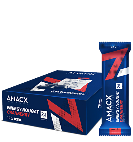 Amacx Energy Nougat Cranberry Anzeige