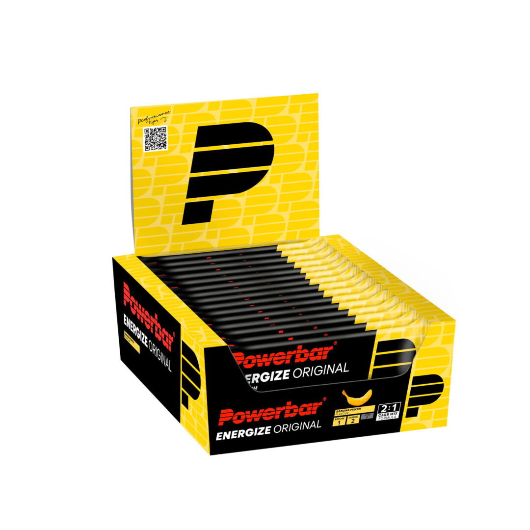 Powerbar Energize Riegel 15x 55 gr (Display) - Banane - Ausdauersport