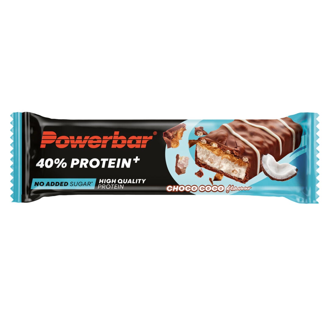Powerbar - 40% Protein Crisp Riegel - Choco Coco - Ausdauersport - Sport Ausdauer