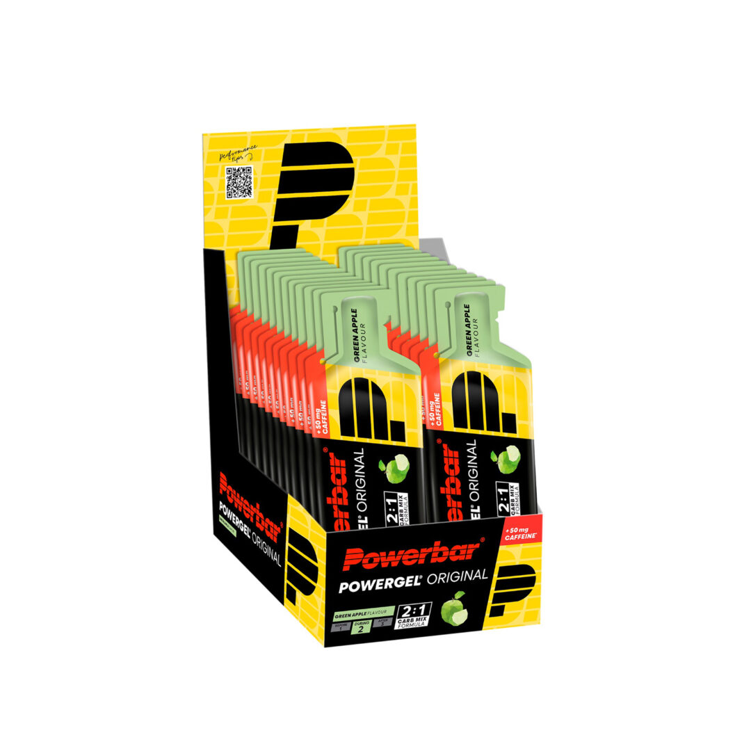 Powerbar Powergel 24er-Pack Display - Grüner Apfel - Ausdauersport