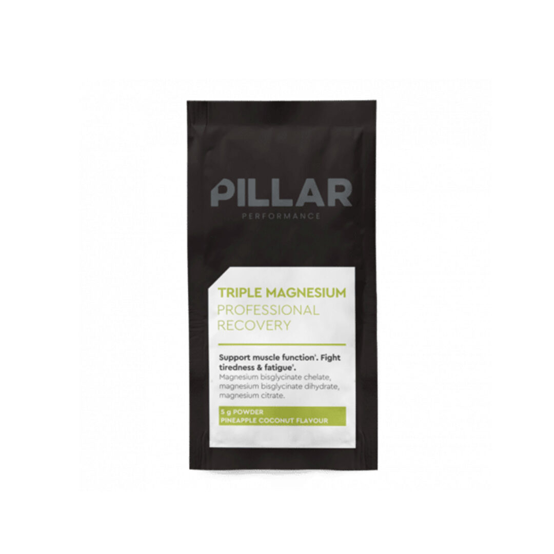 Pillar Performance - Dreifach-Magnesiumpulver Sachet - Ananas + Kokosnuss - Endurance Sports