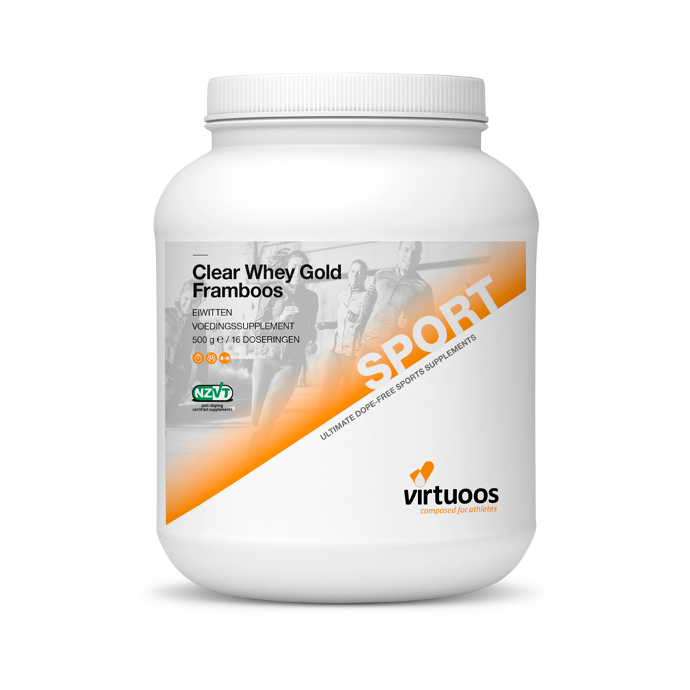 Virtuoos – Clear Whey Gold Himbeere – Sports Endurance