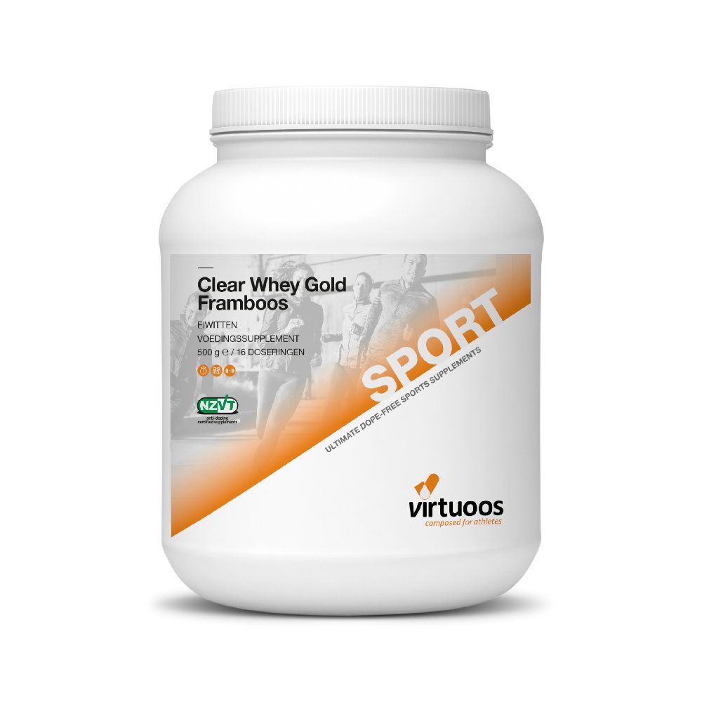 Virtuoos - Clear Whey Gold 500 gr - Himbeere - Ausdauersport - Ausdauersport