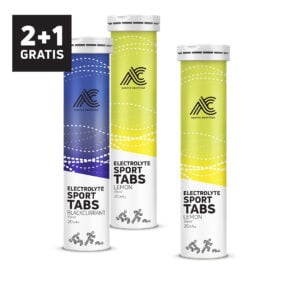 AC Sports Nutrition - 2+1 Free - Elektrolyt Sport Tabs - Ausdauersport - Ausdauersport
