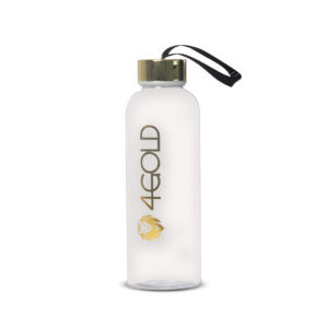 4Gold - Klare Wasserflasche 500 ml - Ausdauersport - Ausdauersport