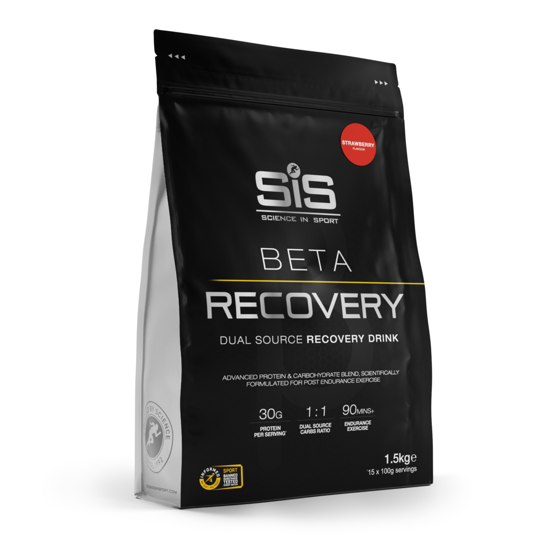 SiS – Beta Recovery 1,5 kg – Erdbeere – Ausdauersport