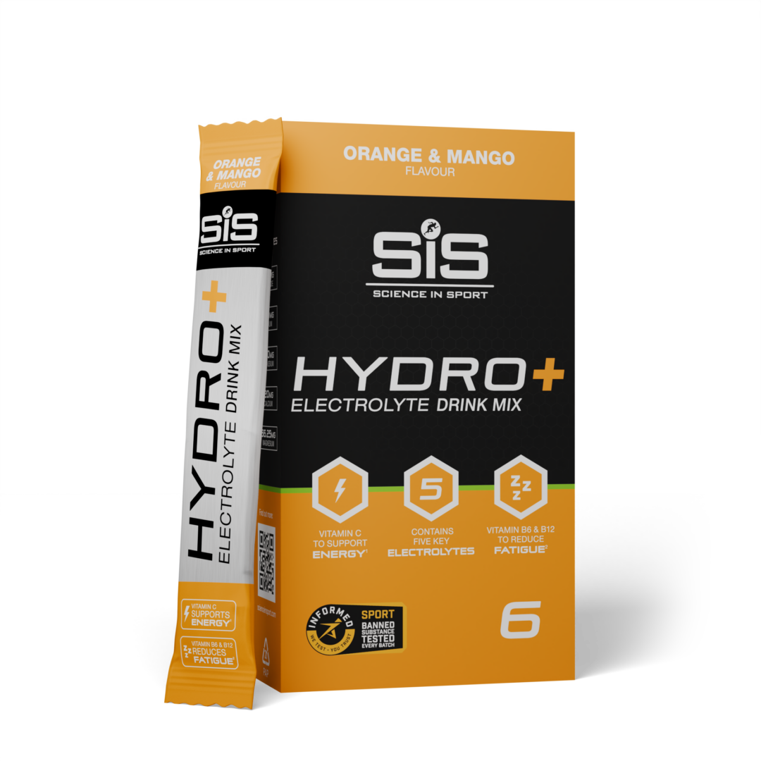 SiS – Go Hydro+ Orange – 6er-Pack – Ausdauersport