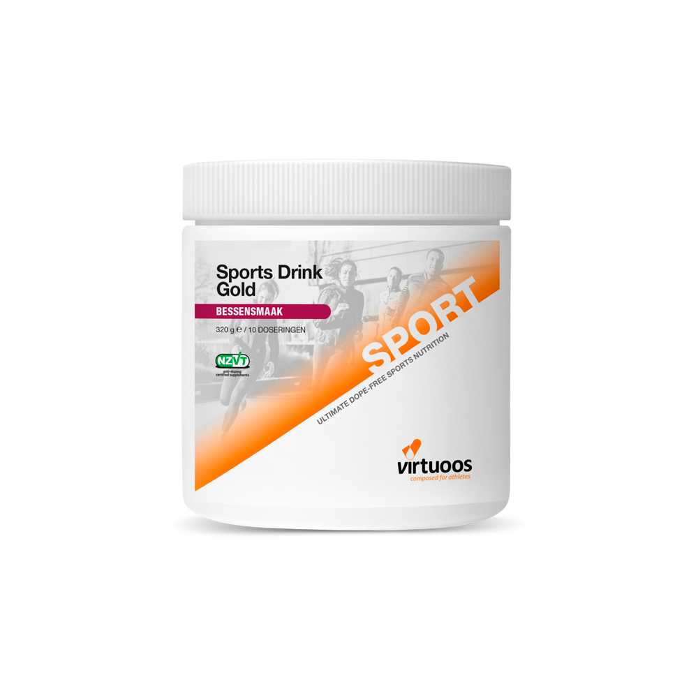 Virtuoos Sportgetränk Gold 320 gr - Beeren - Ausdauersport