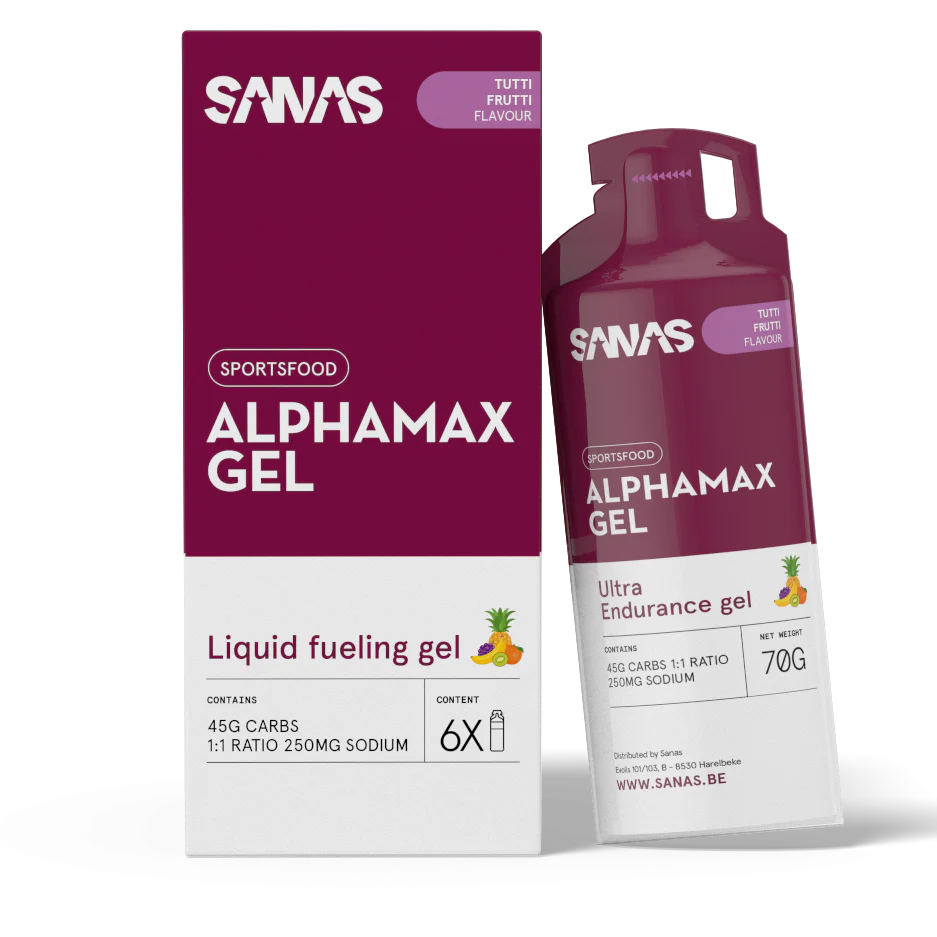 Sanas - Alpamax Gel 6 x 70 ml - Tutti Frutti - Ausdauersport