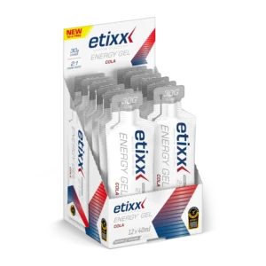 Etixx - Energy Gel 12 x 40 ml - Cola - Ausdauersport