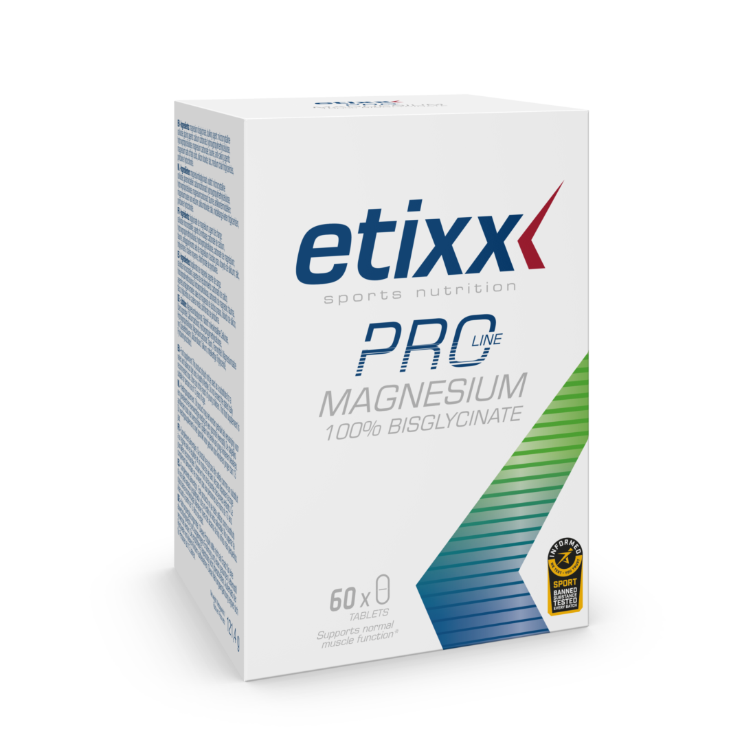 Etixx - Pro Line - Magnesium 100% Bisglycinat 60 Tabletten - Ausdauersport