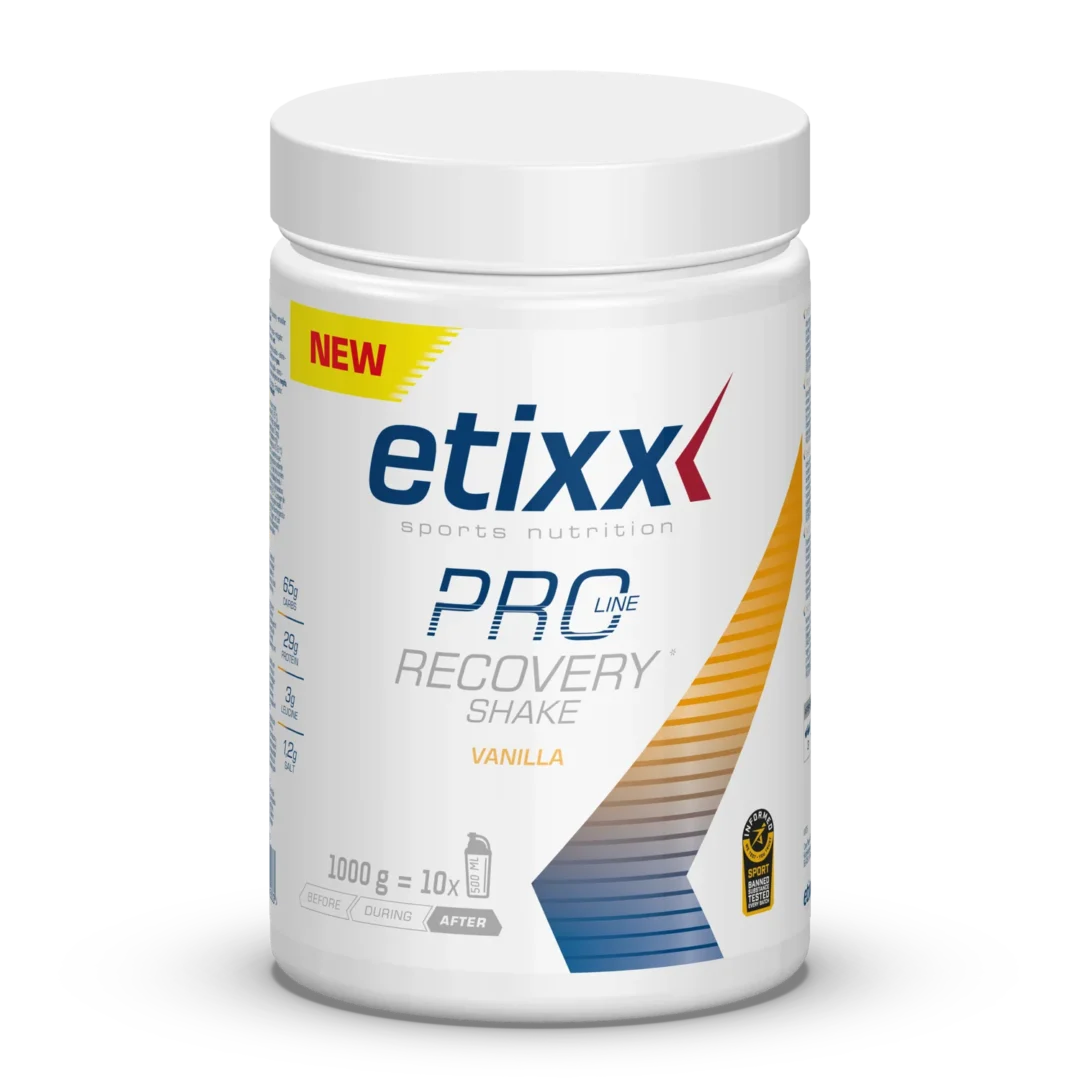 Etixx – Pro Line Recovery Shake 1,0 kg – Vanille – Ausdauersport