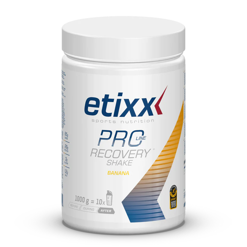 Etixx – Pro Line Recovery Shake 1,0 kg – Banane – Ausdauersport