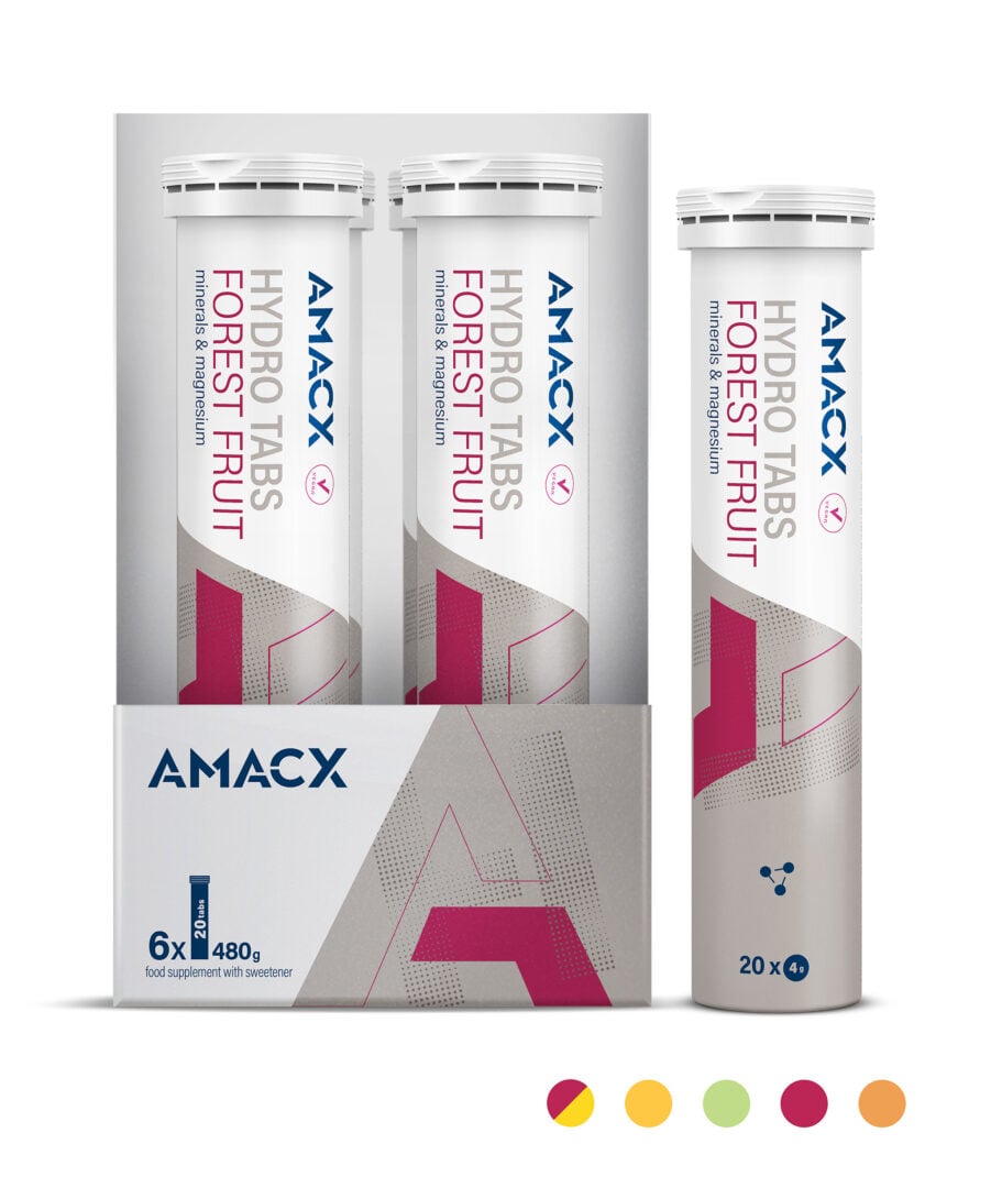 Amacx – Hydro Tabs Forest Fruit – Display mit 6 Stück