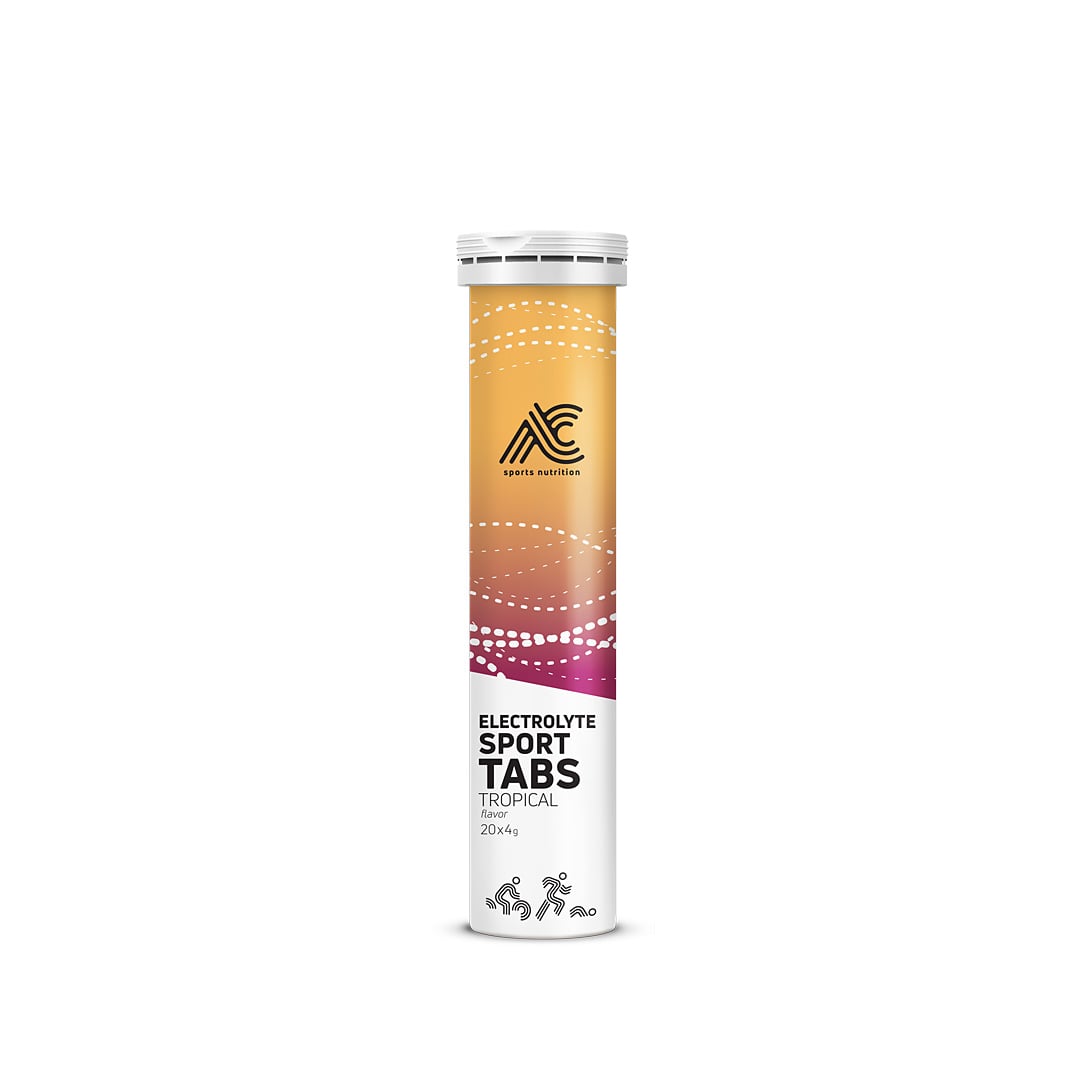AC Sports Nutrition – Elektrolyt-Tabletten 20 x 4 – Tropische Früchte
