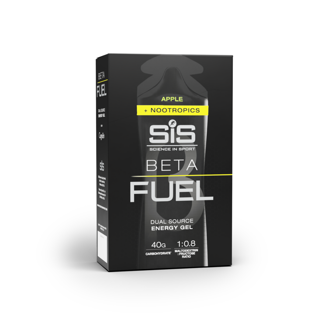 SiS – Beta Fuel + Nootropics – Apfel – 6er-Pack – Ausdauersport