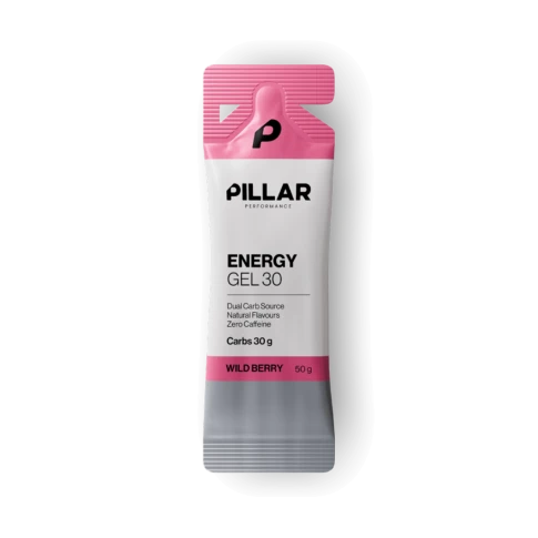 Pillar Performance – Energy Gel 30 pro Stück – Wild Berry – Ausdauersport